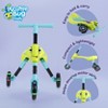 Mookie Scuttlebug Firefly Ride-On with Motion-Powered Light-Up Wheels – Foldable and Lightweight - 3 of 4