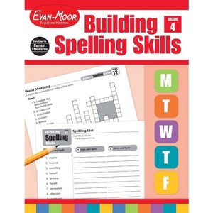 Building Spelling Skills, Grade 4 Teacher Edition - by  Evan-Moor Educational Publishers (Paperback) - 1 of 1
