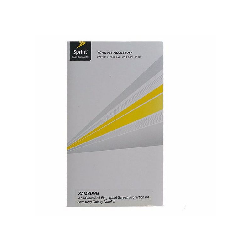 Sprint Anti-Glare Screen Protectors for Galaxy Note 2 - Clear, 1 of 2