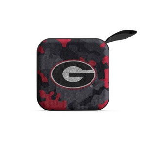 NCAA Georgia Bulldogs Bluetooth Portable Speaker with FM Radio: USB & MicroSD Connectivity - 1 of 3