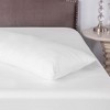 SensorPEDIC SofLOFT Cotton Polyester Comfortable Soft Fiber Filled Luxury Fabric Cover Full Body Sleeping Pillow, White, 1 Pack - 4 of 4
