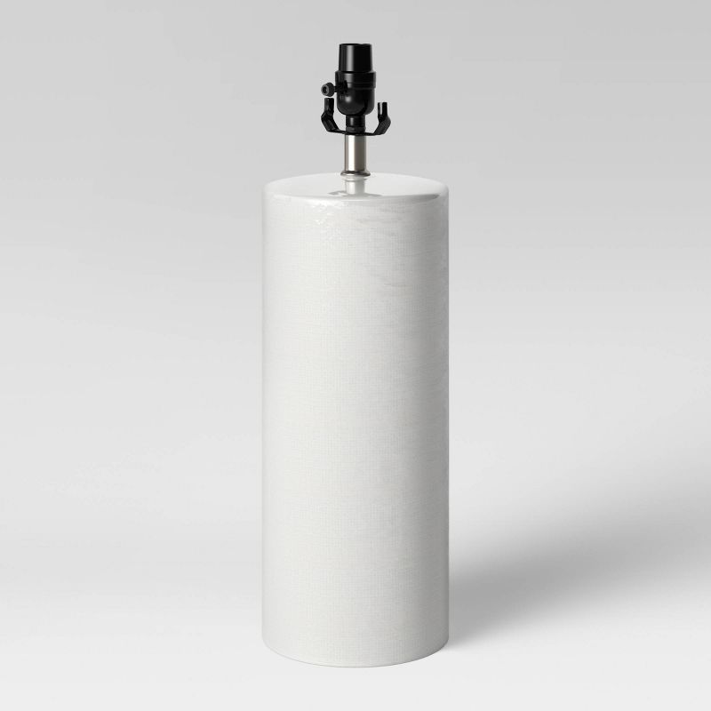 Large Ceramic Lamp Base White - Threshold™, 5 of 13