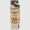 GOLDTOE Signature Collection Men's Striped Camp Sunday Socks - Green/Cream 6-12.5 - 2 of 4