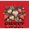 Sweet Strawberries Youth Crew Neck Short Sleeve Tee - 2 of 2