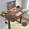 Lirago 24"x40"  Electric Adjustable Height Standing Desk with Splice Board-Home Office Desk for Healthy Work Lifestyle-Gray - 2 of 4