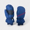 Rugged Bear Toddler Winter Hat & Ski Mittens Set - Cozy Beanie with Pom Pom & Warm Mittens for Boys & Girls, Ages 2-3 Years - 4 of 4