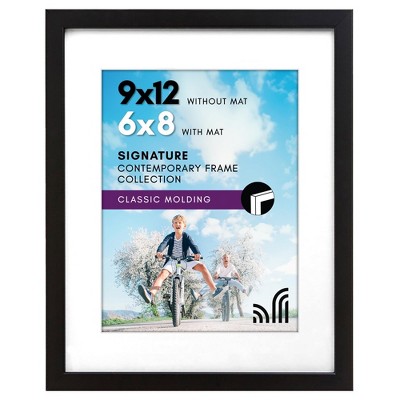 Americanflat Picture Frame with shatter-resistant glass - Available in a variety of sizes and styles