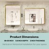 Keonjinn Framed Wall Mirror, Modern Rectangular Bathroom Vanity Mirror, Wall Mounted - 3 of 4
