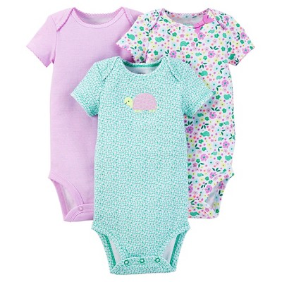 Carters baby girl outlet onesies