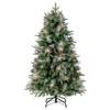 Costway 5/6/7 FT Artificial Christmas Tree with 602/806/1072 Branch Tips, 190/270/350 Warm White LED Lights - 4 of 4