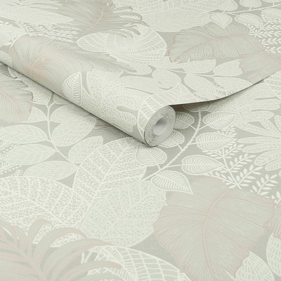 Superfresco Easy Scattered Leaves Sage Green Wallpaper : Target