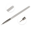 Unique Bargains Nail Painting Brushes for Polish Painting Home DIY Clear Gray 1 Pc - 3 of 4