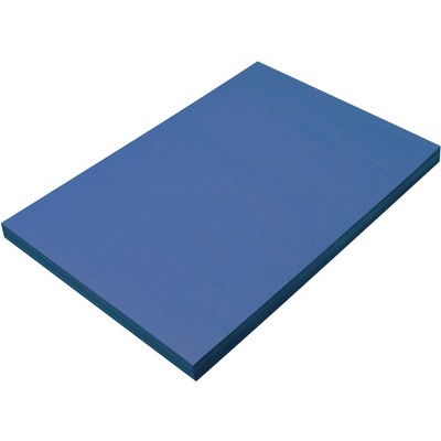 Prang Medium Weight Construction Paper, 12 x 18 Inches, Blue, pk of 100