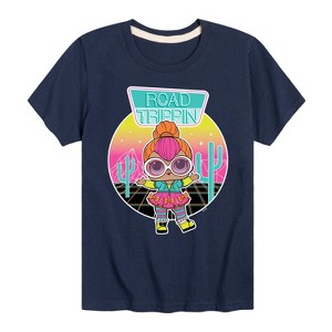 Boys' - LOL Surprise! - Neon Qt Road Trippin Short Sleeve Graphic T-Shirt - 1 of 4
