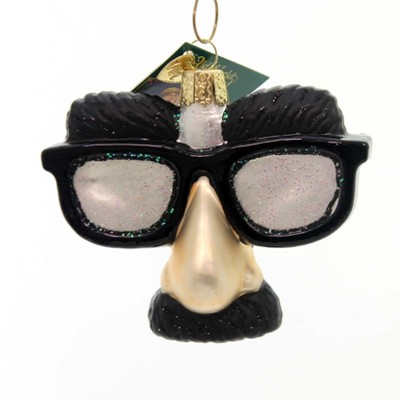 funny glasses with mustache