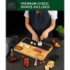 Royal Craft Wood Cheese Board Set with Slate Plate - 3 of 4
