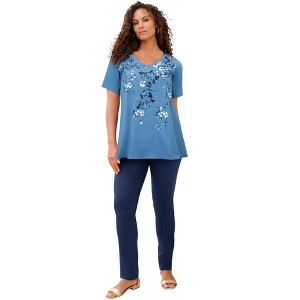 Roaman's Ultimate Short Sleeve Swing Tee - 1 of 4