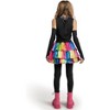 Joyfy Funky Bone Halloween Outfit Set-Colorful Skeleton Costume for Kids, Girls’ Skeleton Dress-Up for Role Play & Parties - 4 of 4
