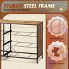 6-Drawer Wide Fabric Dresser and TV Stand, Large Storage Tower Unit with Fabric Bins for Bedroom, Closet, Hallway - 4 of 4