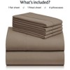 LuxClub 4-7 PC Silky Soft Cooling Deep Pocket Performance Sheet Set - 4 of 4