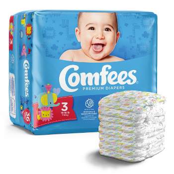 Comfees Premium Baby Diapers with Total Fit System for Boys & Girls
