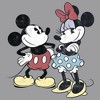 Boy's Disney Mickey Mouse & Minnie Vintage Couple Pull Over Hoodie - 2 of 4