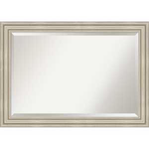 Amanti Art Sierra Beveled Wood Framed Bathroom Vanity Wall Mirror - 1 of 4