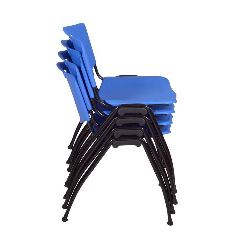 4pk M Lightweight Stackable Sturdy Breakroom Chairs - Regency, 4 of 7