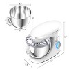 Tilt-Head Stand Mixer 7.5 Qt 6 Speed 660W with Dough Hook, Whisk & Beater - 2 of 4