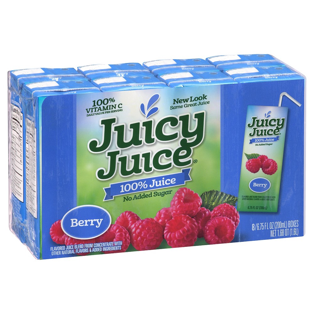 UPC 028000159764 product image for Juicy Juice Slim Berry 100% Juice - 8pk/6.75 fl oz Boxes | upcitemdb.com