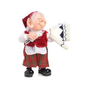 Northlight 10" Zim's The Elves Themselves Eunice Collectible Christmas Elf Tabletop Figure - 1 of 1