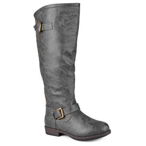 Long riding boots hot sale extra wide calf