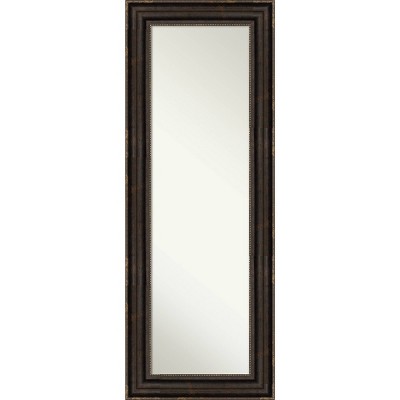 20" x 54" Stately Bronze Full Length Mirror: Bedroom Hanging or Standing - Amanti Art