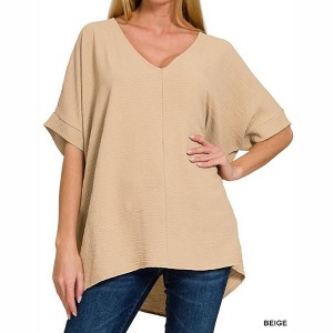 Women's Emma Dolman Top - ZENANA - 1 of 2