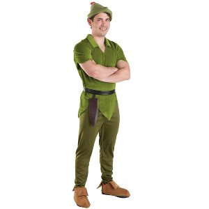 HalloweenCostumes.com Men's Disney Peter Pan Costume | Adult Classic Halloween Costumes - 1 of 4