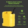 5 Gallon Gas Can,No-Spill Storage Containers With Visible Stripe & Air Release Valve,Durable Utility Pails - 4 of 4