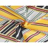 INSPIRE CHIC Women's Stripe Print Wrap Scarves Head Scarf Kerchief Neckerchief 1 Pc - 4 of 4
