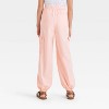 Girls' Twill Cargo Jogger Pants - Cat & Jack™ - 2 of 3