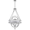 CWI Lighting Arkansas 4 Light Chandelier With Chrome Finish - 4 of 4