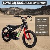 24V Kids Electric Dirt Balance Bike, 250W Motor, 3-Speed 15.5MPH, 16" Tires, Detachable Battery, for Ages 6–12 - 2 of 4