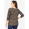 Jessica London Women's Plus Size Stretch Cotton Scoop Neck Tee - 3 of 4