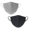 Glamlily 2 Pack Cloth Face Mask for Adult Unisex - 8 Pcs PM2.5 Filters - Outdoor, Black and Gray - 4 of 4