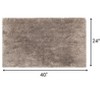 Haven Collection Bathroom Rug 100% Polyester Tufted Bath Mat, Non-Slip TP Rubber Backing, Machine Washable Bath Rug - 2 of 2