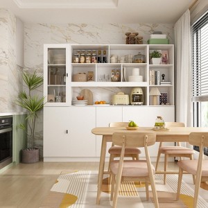 FUFU&GAGA Combination Modular Cabinet Living Room Display Cabinet Storage Solutions - 1 of 4