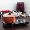 Gibson Eco Friendly Home Hummington 4.5 Quart Dutch Oven with Lid in Metallic Copper - 4 of 4