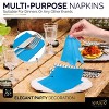 SparkSettings Beverage Napkins, 5” x 5” 2 Ply Paper Napkins, Pack of 200 - 4 of 4