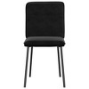 vidaXL Dining Chair Set of 2 Black - 4 of 4