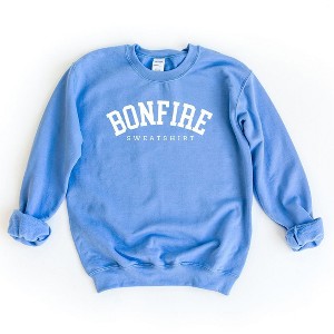Simply Sage Market Women's Graphic Sweatshirt Bonfire Sweatshirt - 1 of 2