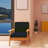 Covers&All Square Cushion Slipcover for Patio Couch Sofa Seats Cover only, Pack of 2 - 3 of 4