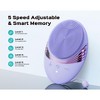 COSLUS Facial Cleansing Brush Face Scrubber : Portable Silicone Waterproof Rechargeable Face Wash Brush, 5 Cleansing Modes, Electric Deep Cleaning - 3 of 4